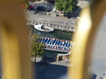 FZ032211 People taking photos of Our Saviour's Church, Christianshavn, Copenhagen from tour boat.jpg